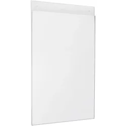 Acrylglastaschen mit Bohrlöchern Hochformat | A3, Acryl (PMMA), transparent