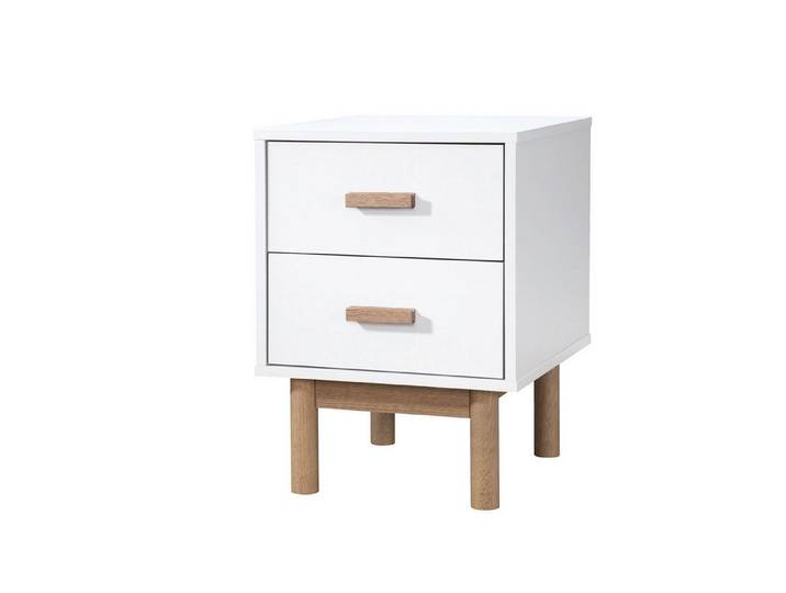 freiraum Nachtkommode Orvar, in Weiß - 40x55x44cm (BxHxT)