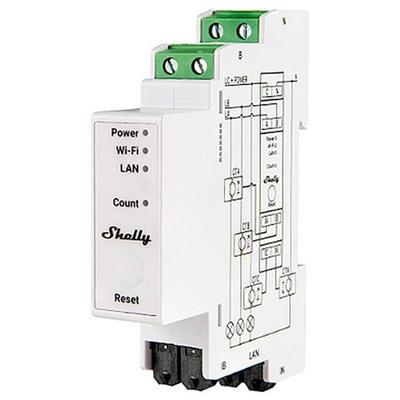 Shelly Pro 3EM 120A v2, 3 Phasen WLAN + LAN Energiemessgerät
