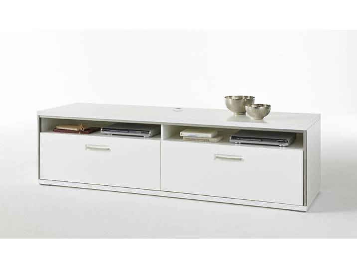 TV-Lowboard Trento 3 , weiß Hochglanz