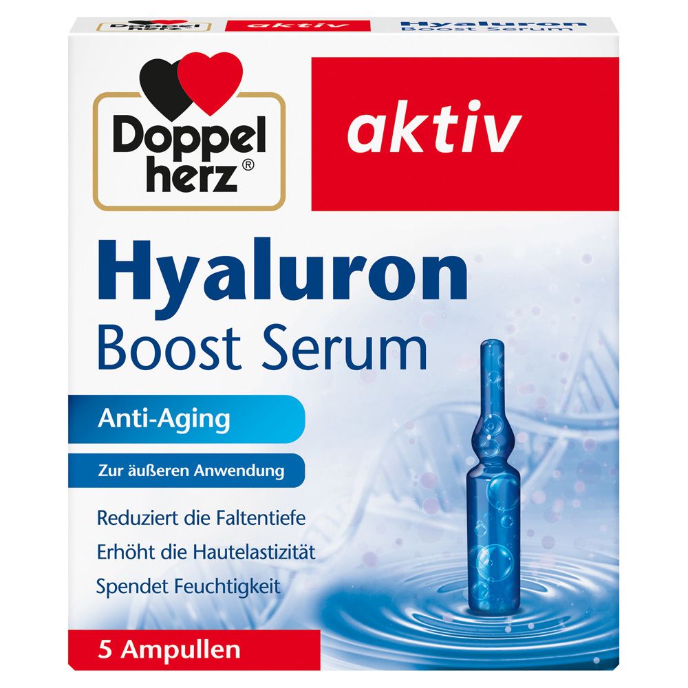 Doppelherz Hyaluron Boost Serum Ampullen 5 St