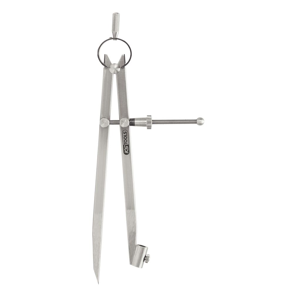 KS Tools Präzisions-Feder-Spitzzirkel (300.0411)