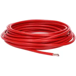 Lapp, Kabelleitung, 5 Meter 4521041 H07V-K 25 mm2 rot I Verdrahtungsleitung I Aderleitung flexibel I PVC-Einzelader (5 m)