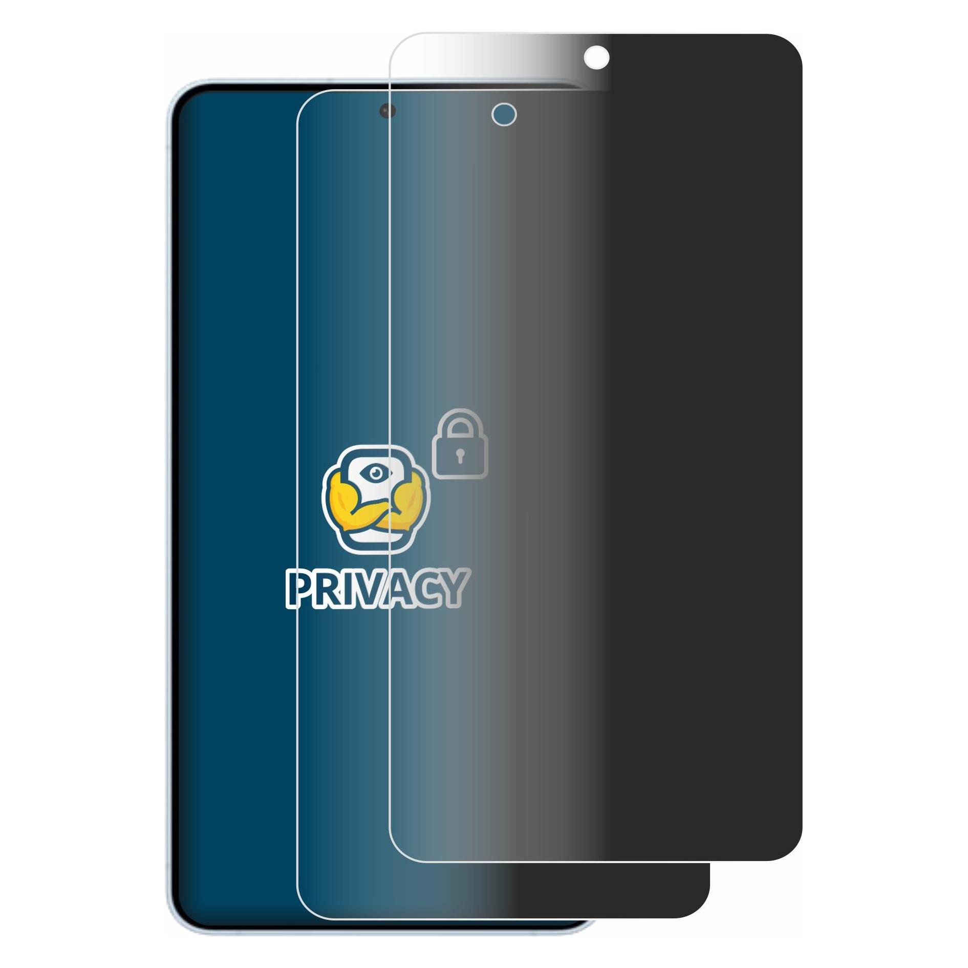 Brotect Sichtschutzfolie für Samsung Galaxy S26 Plus Anti-Spy Privacy Folie Blaulicht-Schutz (2 Stk., Samsung Galaxy S26) (4362196)