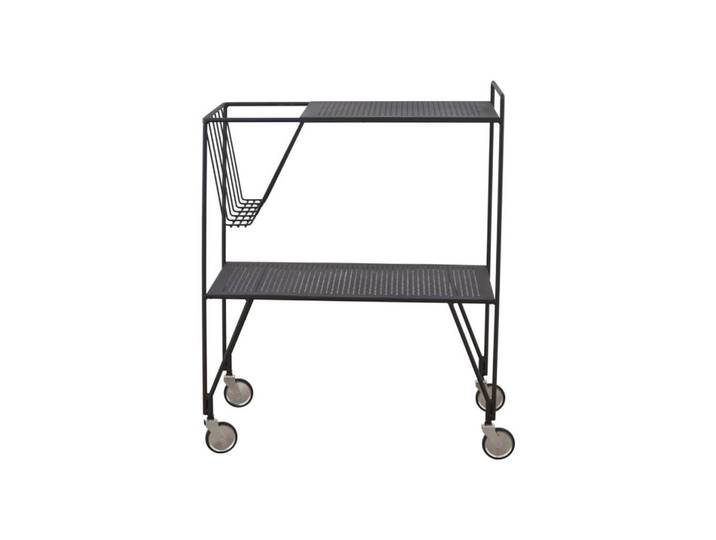 House Doctor Use trolley zwart metaal