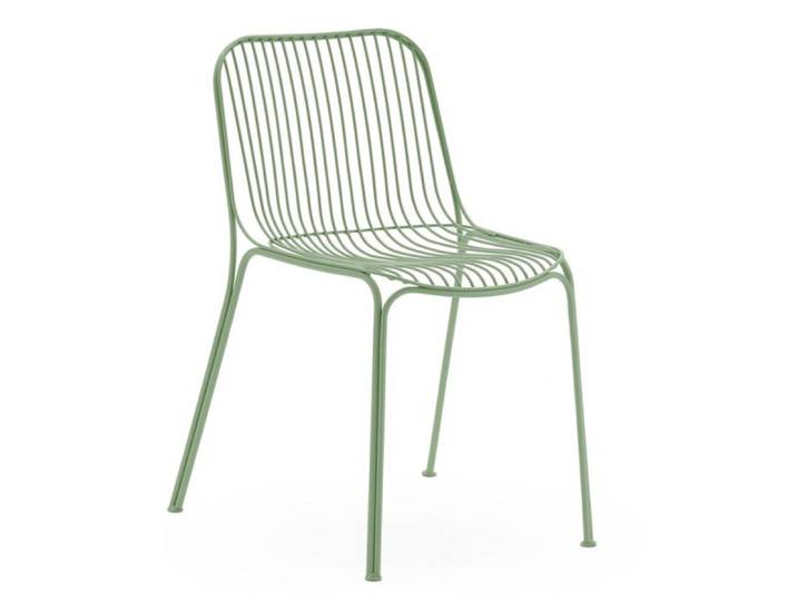 Kartell Hiray Gartenstuhl verzinkter Stahl