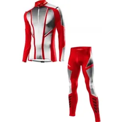 Löffler Langlauf Rennanzug Teamline Jr. - Kinder - red (551) 128