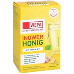 WEPA Ingwer+Honig+Vitamin C Pulver