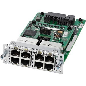 Cisco NIM-ES2-8-P=, Gigabit Ethernet, 10,100,1000 Mbit/s, 100BASE-TX, 1000BASE-TX, IEEE 802.1D, IEEE 802.1Q, IEEE 802.1p, IEEE 802.1s, IEEE 802.1w, IEEE 802.1x, IEEE 802.3af, IEEE..., SNMPv1, v2, v3, IGMP, 802.1x RADIUS