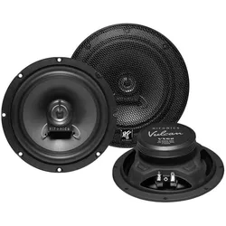 Hifonics, Car HiFi Lautsprecher, Vulcan cm 2WegeKoaxSystem (180 W, 16.50 cm)