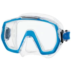 Tusa Tauchmaske M1003 Freedom Elite - Klar - Fishtail Blue