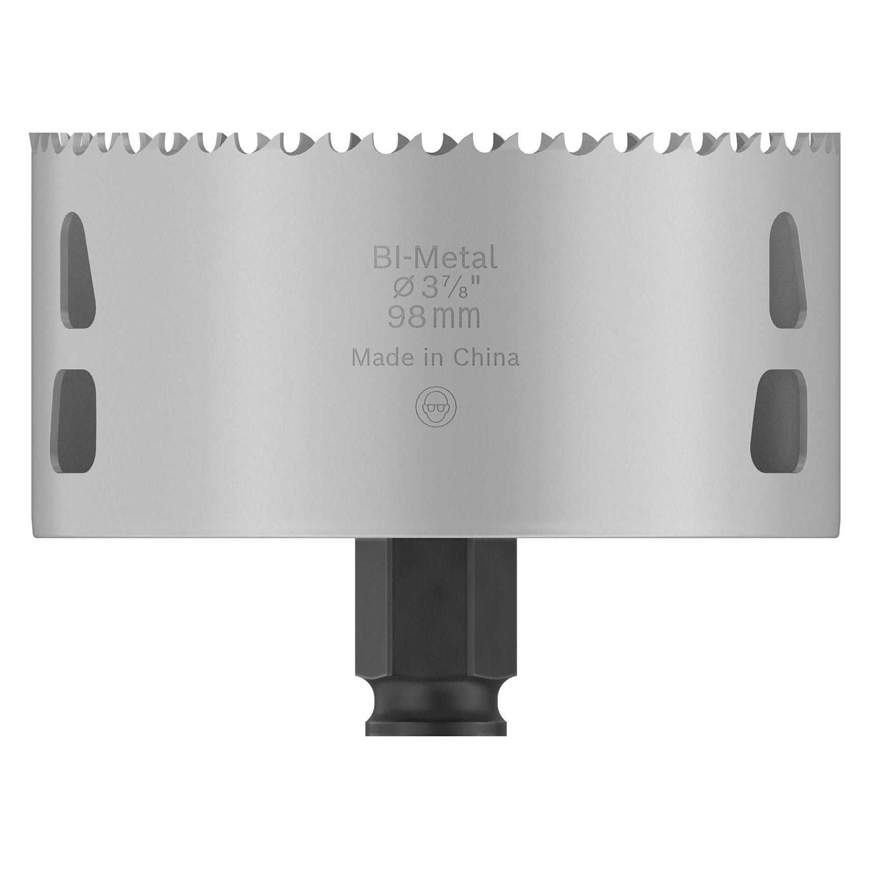 Bosch Professional Zubehör PRO Multi Material PC Plus Lochsäge, 98 mm (98 mm) (2608594409)