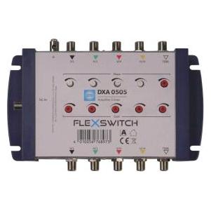 WISI FLEXSWITCH Linienverst. DXA0505 für Multischalterkaskaden 4xSAT (76897)