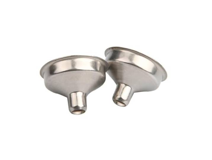 100 Stück Mini-Flachmann-Trichter Aus Edelstahl Weintopffüller for Flaschen und Flaschen(L)