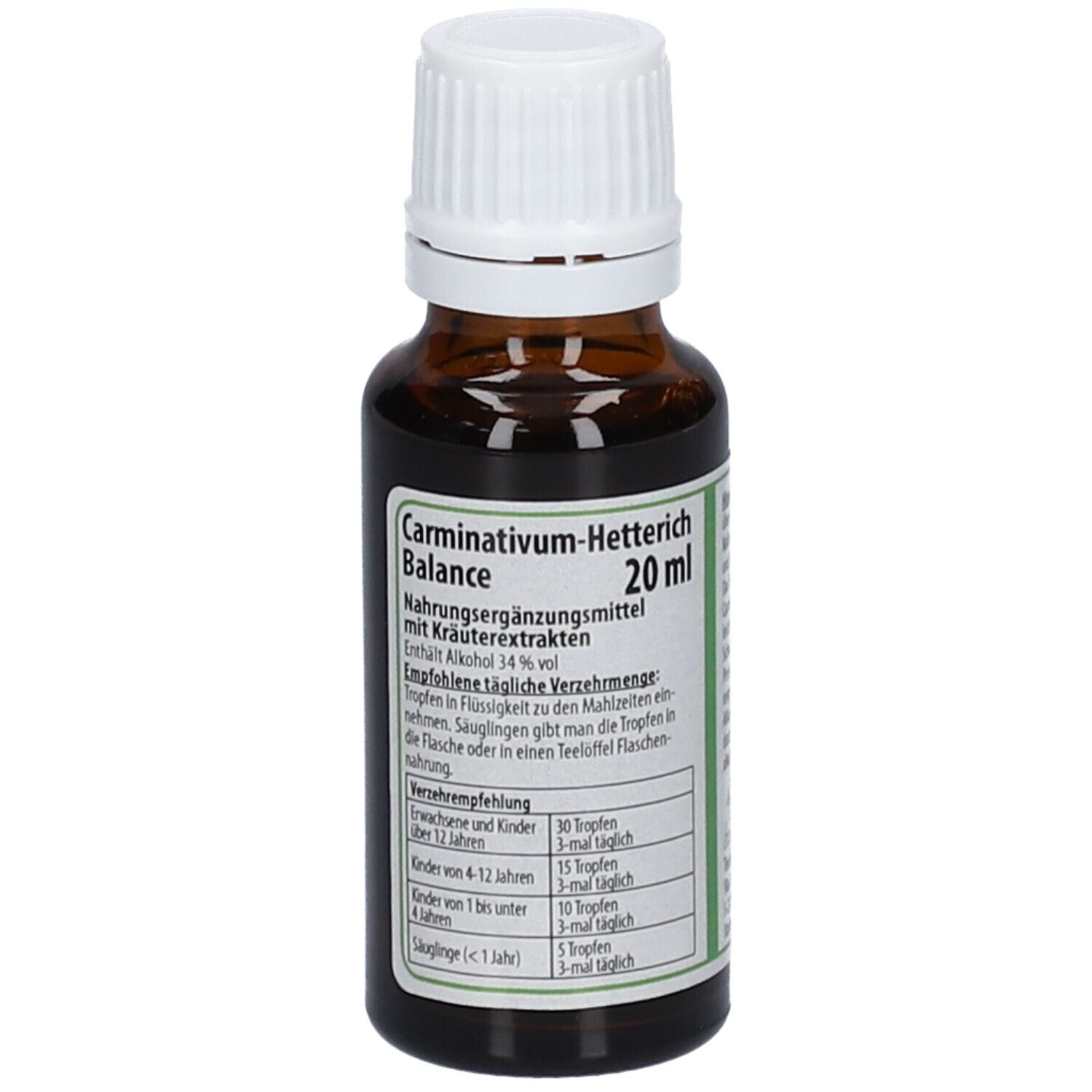 Carminativum Hetterich Balance Tropfen z.Einnehmen 20 ml zum Einnehmen