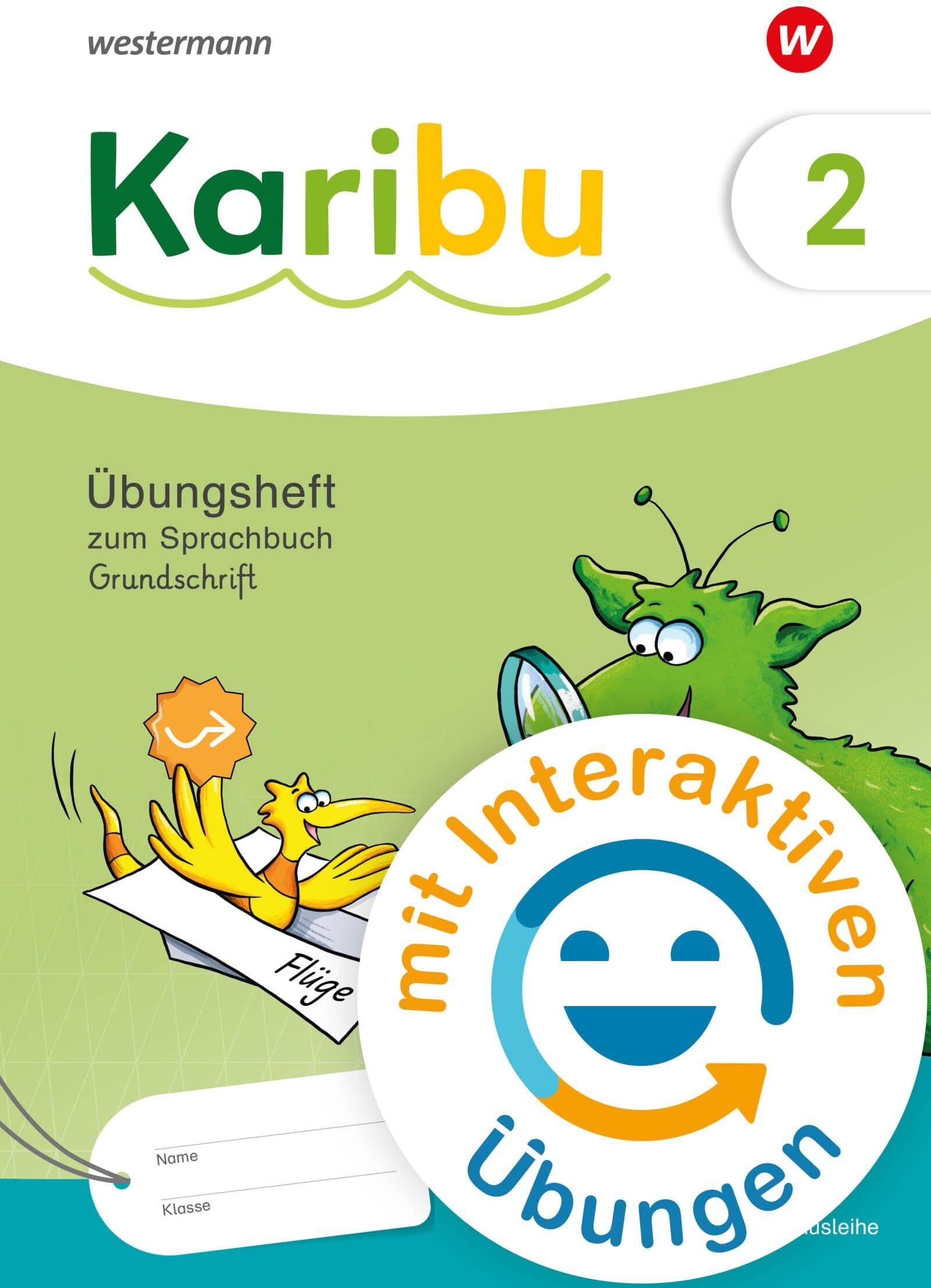 Karibu Übungsheft 2 Grundschrift mit interaktiven Übungen zum Sprachbuch: Ausgabe 2024 - Preis vom 09.10.2026 07:28:09 h