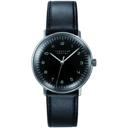 Junghans max bill Handaufzug Saphirglas Herrenuhr 027/3702.02