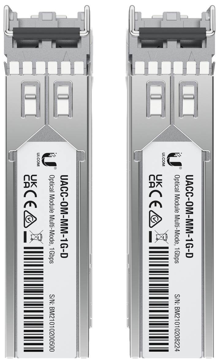 Ubiquiti UniFi Multi-Mode Modul Gigabit LAN-Transceiver 1Gbit/s UACC-OM-MM-1G-D-2