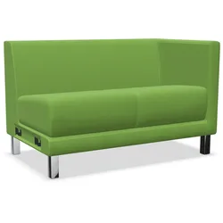 Profim Vancouver Lite VL2L Linkes 2-sitziges Ecksofa-Modul, 4-Fuß frei konfigurierbar
