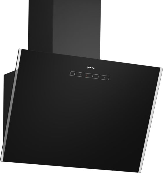 Neff D63IDK1S0 Umluft Dunstabzugshaube/Esse Wand 60 cm (Schwarz)