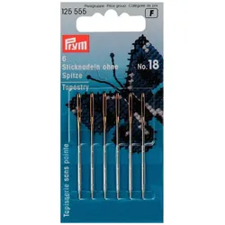 Prym Sticknadeln ohne Spitze, Nadel, Silber