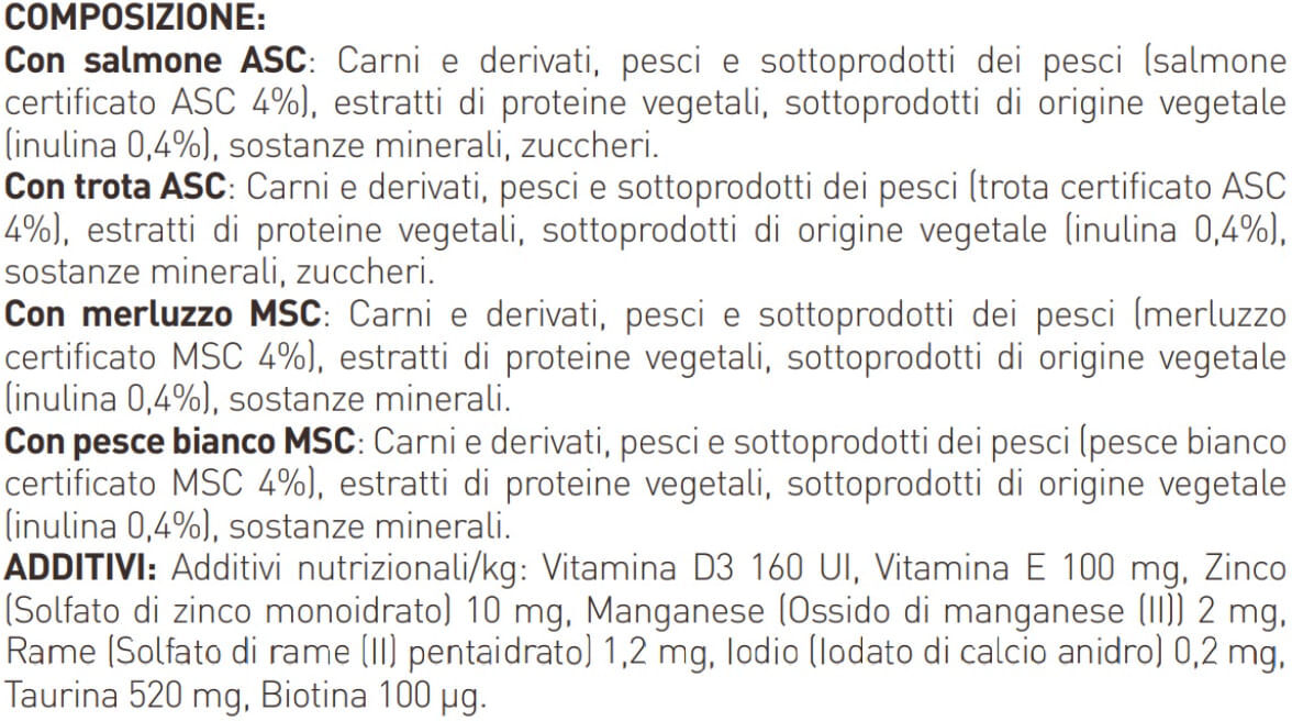 ViVi Cat Adult Busta Multipack 24x85g MIX PESCE