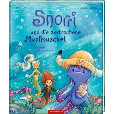 Snorri und die zerbrochene Mupfmuschel (Bd. 4), Gebundene Ausgabe von Michael Engler, Coppenrath, 978-3-649-64395-1