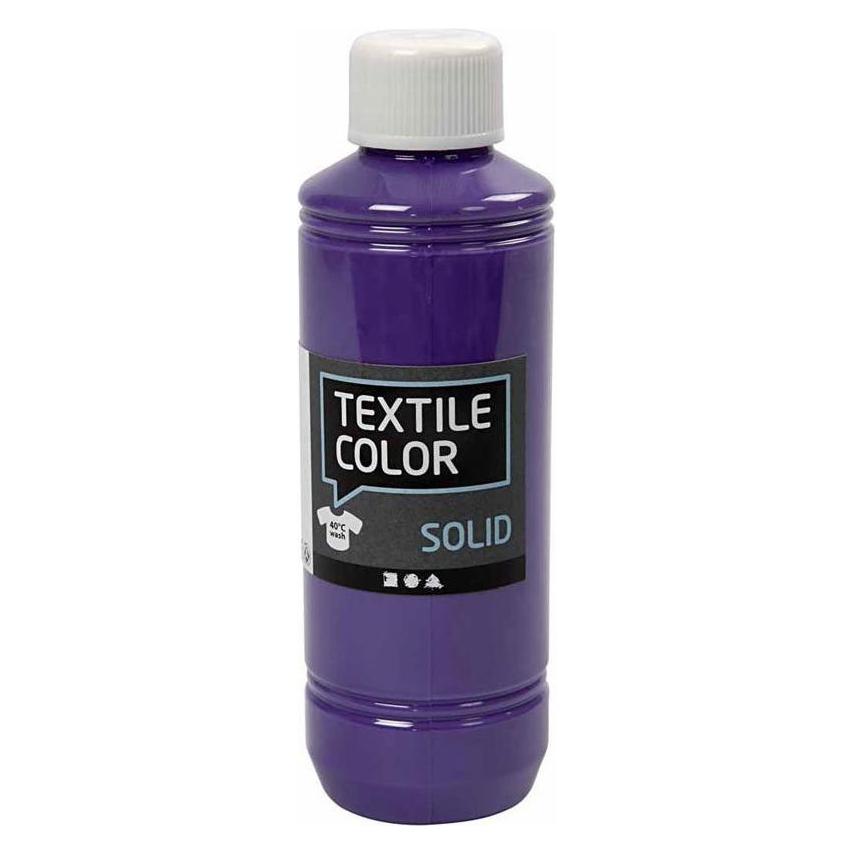 Creativ Company Textile Color Deckende Textilfarbe - Lila, 250 ml (250 ml) (34623)