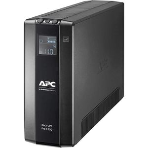APC USV Back-UPS Pro BR 1300 VA, BR1300MI, 8 Ausgänge, Line-Interactive, LCD-Display, 1300 VA, IEC C13
