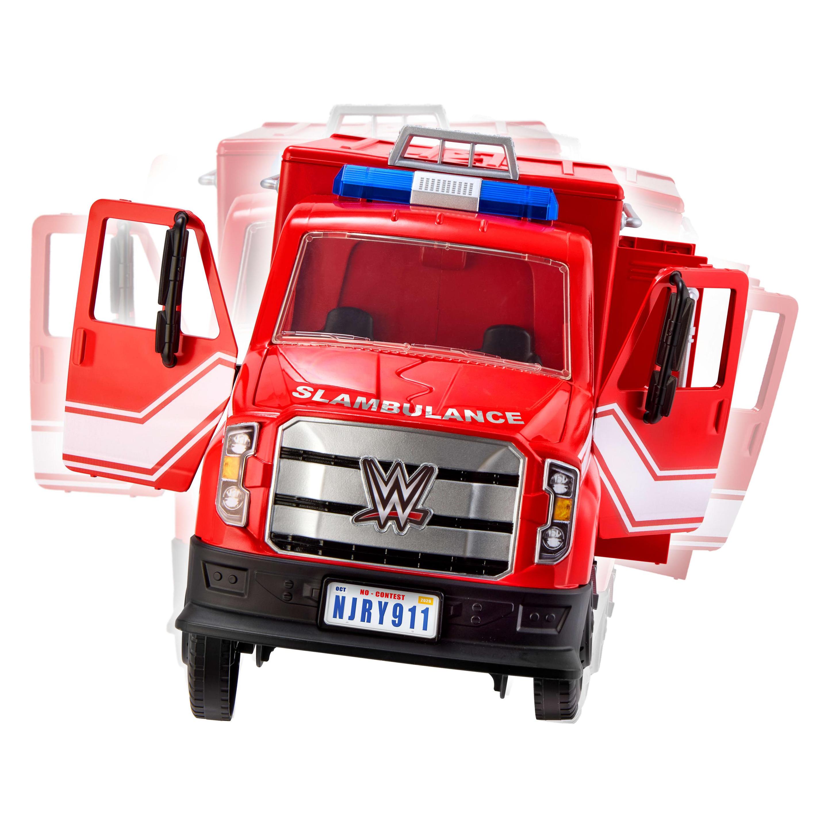 Mattel WWE Slambulance Vehicle (JMR51) (JMR51)