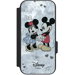 Nivocase Klapphülle für Google Pixel 11 Handyhülle aus Kunst Leder NIVOflip schwarz Disney Vintage (Google Pixel 11), Smartphone Hülle, Schwarz