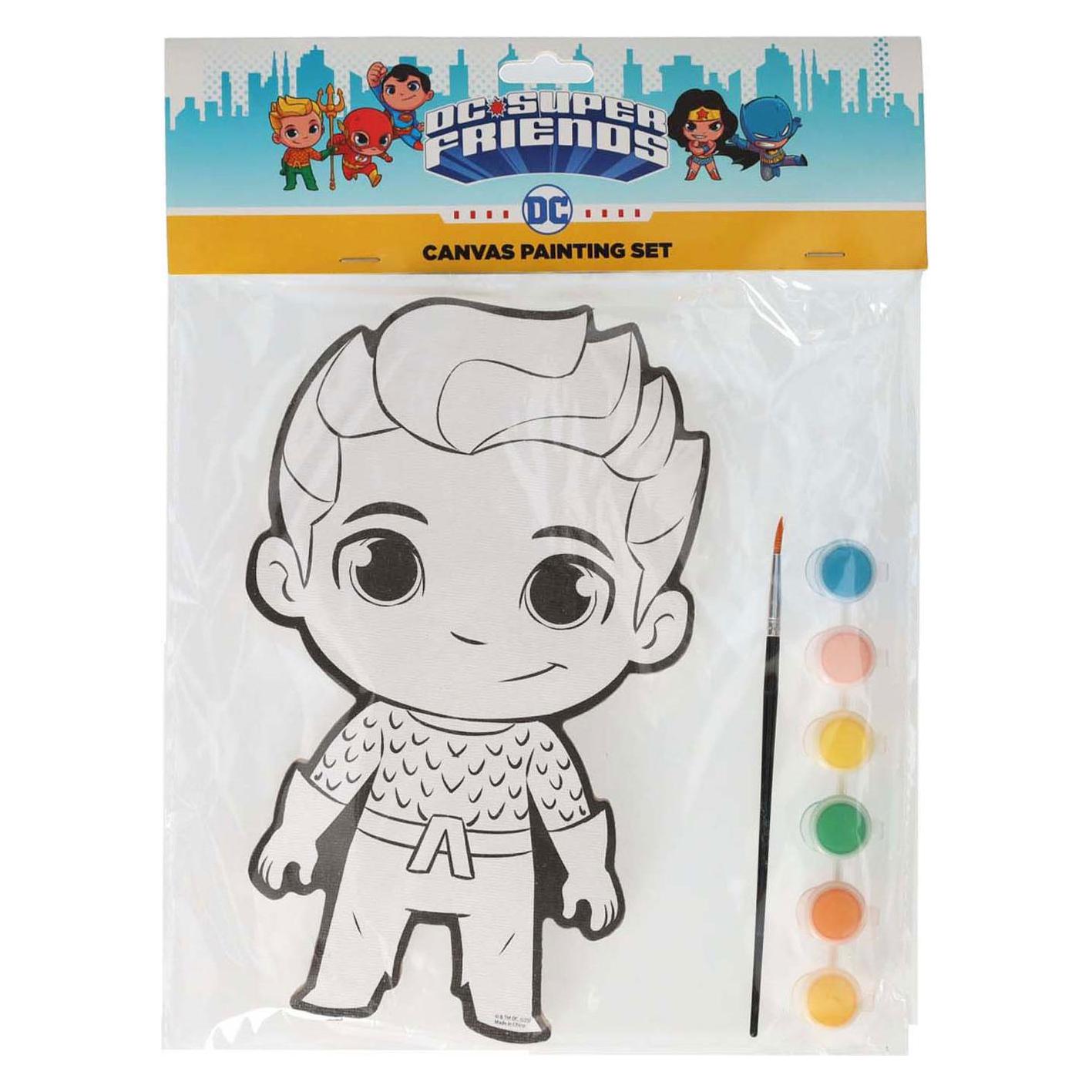 Wins Holland Leinwandbild DC Comics - Aquaman - inkl. Pinsel und 6 Farben (64654696)