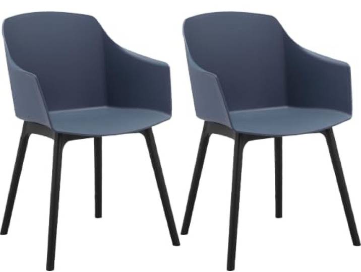 Bora Sessel 2er Set in blau