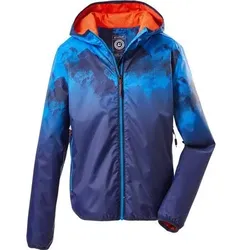 KILLTEC Kinder Funktionsjacke mit Kapuze, packbar Lyse BYS JCKT B, Größe 128 in Blau Blau