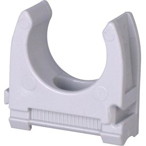 Kopp Klemmschellen 397820090, aus Kunststoff, M20 für Ø 20 mm Leerrohre, grau, 10 Stück