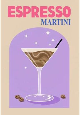Uplifted Finds Trendy Colorful Cocktail Posters   Modern Whiskey Bar Cart Canvas Prints 13 20 X 30 Cm