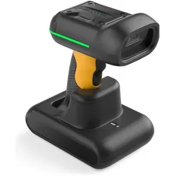 Inateck BCST-75X (1D-Barcodes, 2D-Barcodes), Barcode Scanner, Schwarz