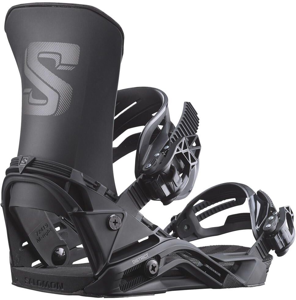Salomon  - District Black - L - Fix Snowboard