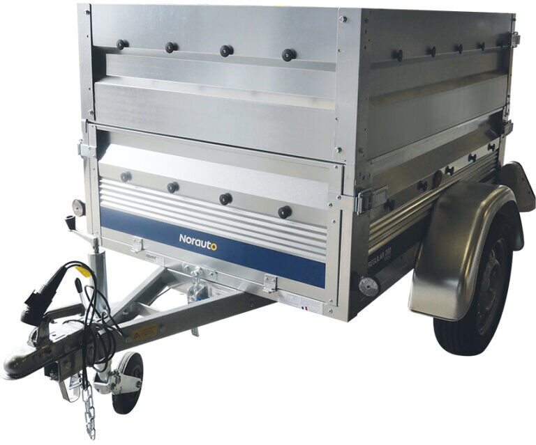 Jeu De 4 Ridelles En Acier Pour Remorque Norauto Regular 200, 500kg Et 750kg