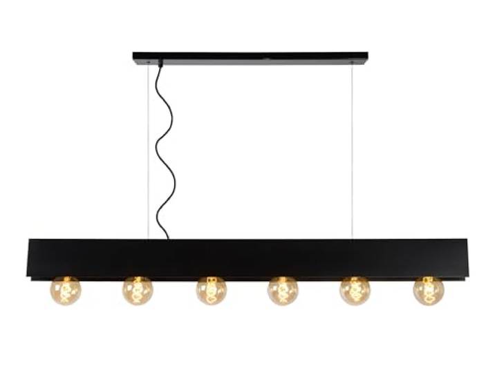 Lucide SURTUS - Suspension - 6xE27 - Noir