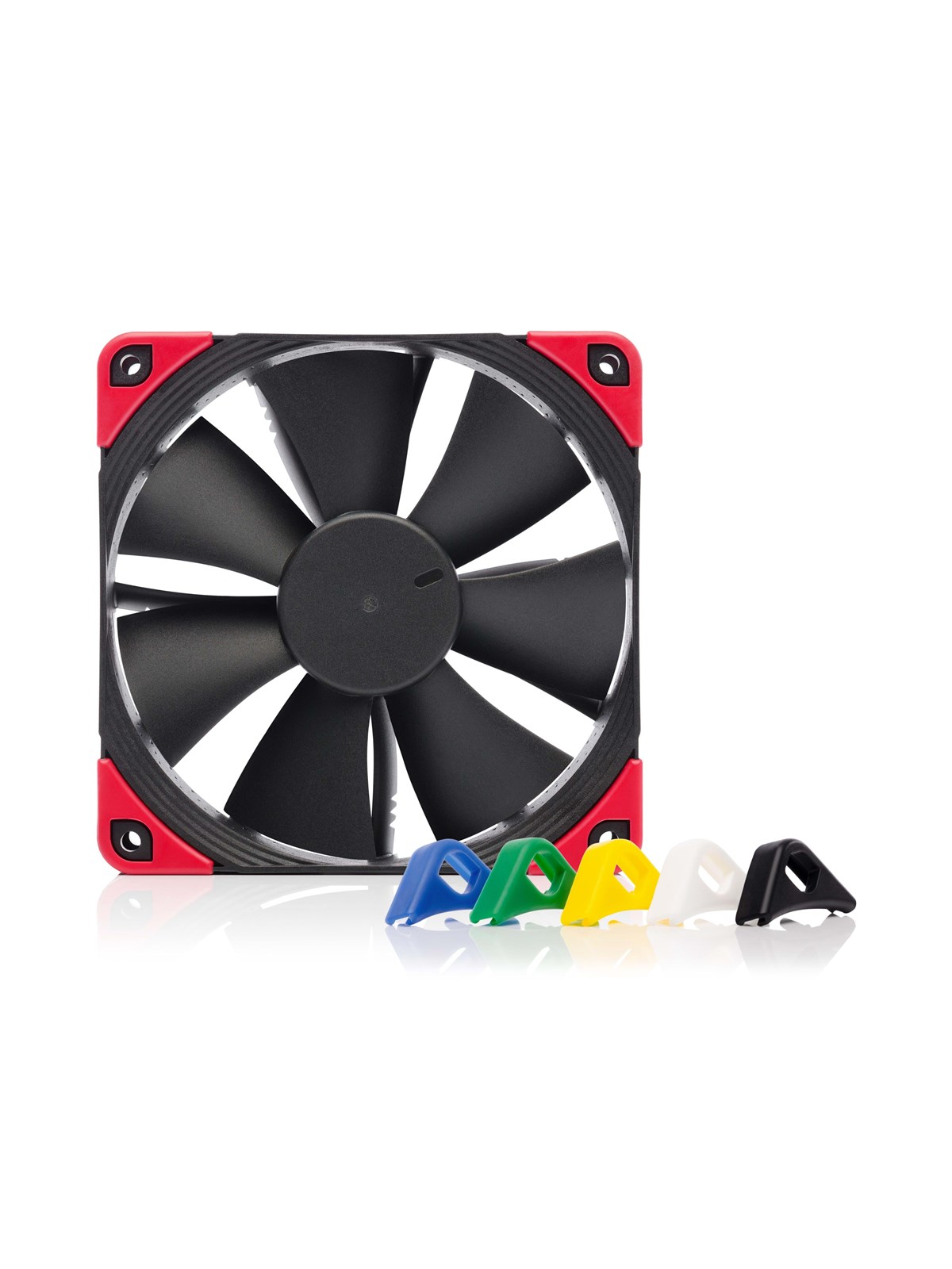 Noctua NF-F12 PWM chromax.black.swap - Gehäuselüfter - 120mm - Schwarz - 22 dBA