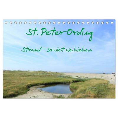 St. Peter-Ording (Tischkalender 2026 DIN A5 quer), CALVENDO Monatskalender