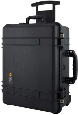 Peli 1560 Foam Black Noir
