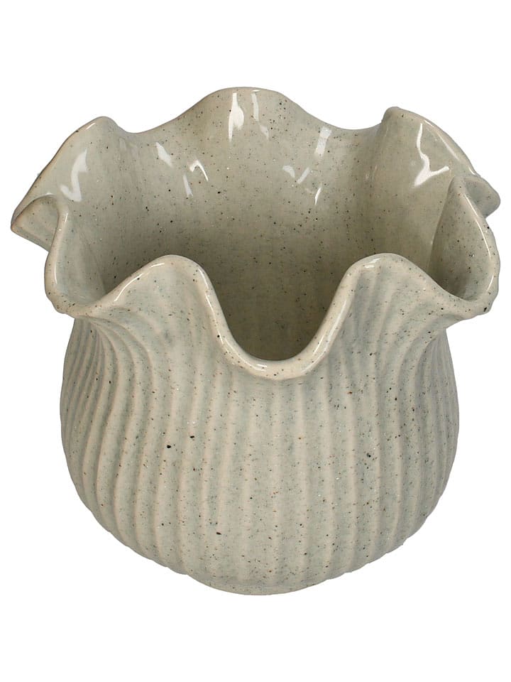 Kersten Blumentopf in Beige - (H)19,5 cm - Ø 21 cm - onesize