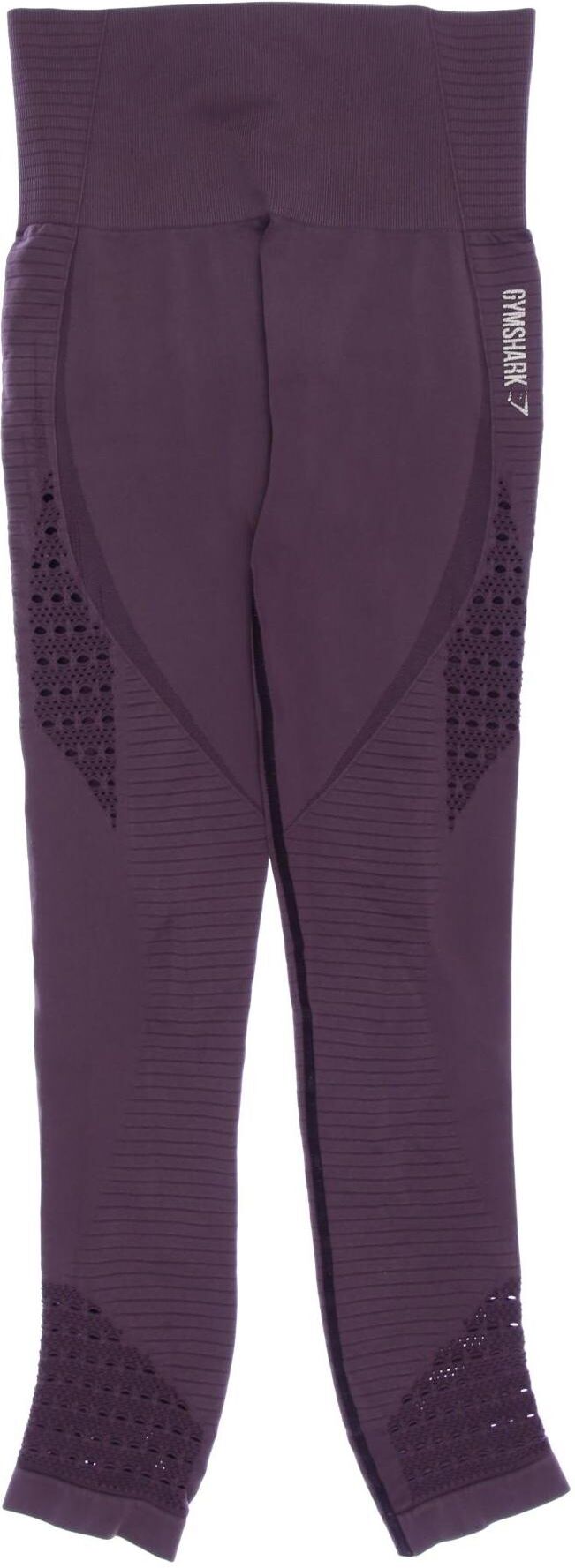 Gymshark Damen Stoffhose, Flieder, Gr. W24, kein / Etikett - Second Hand