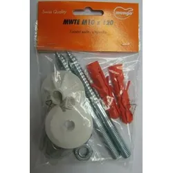 Montageset für Waschbecken, M10x120mm, H12