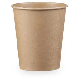 VEPATIM 400 Kaffeebecher 'Coffee To Go' Pappbecher 100% ohne Kunststoff braun 200ml