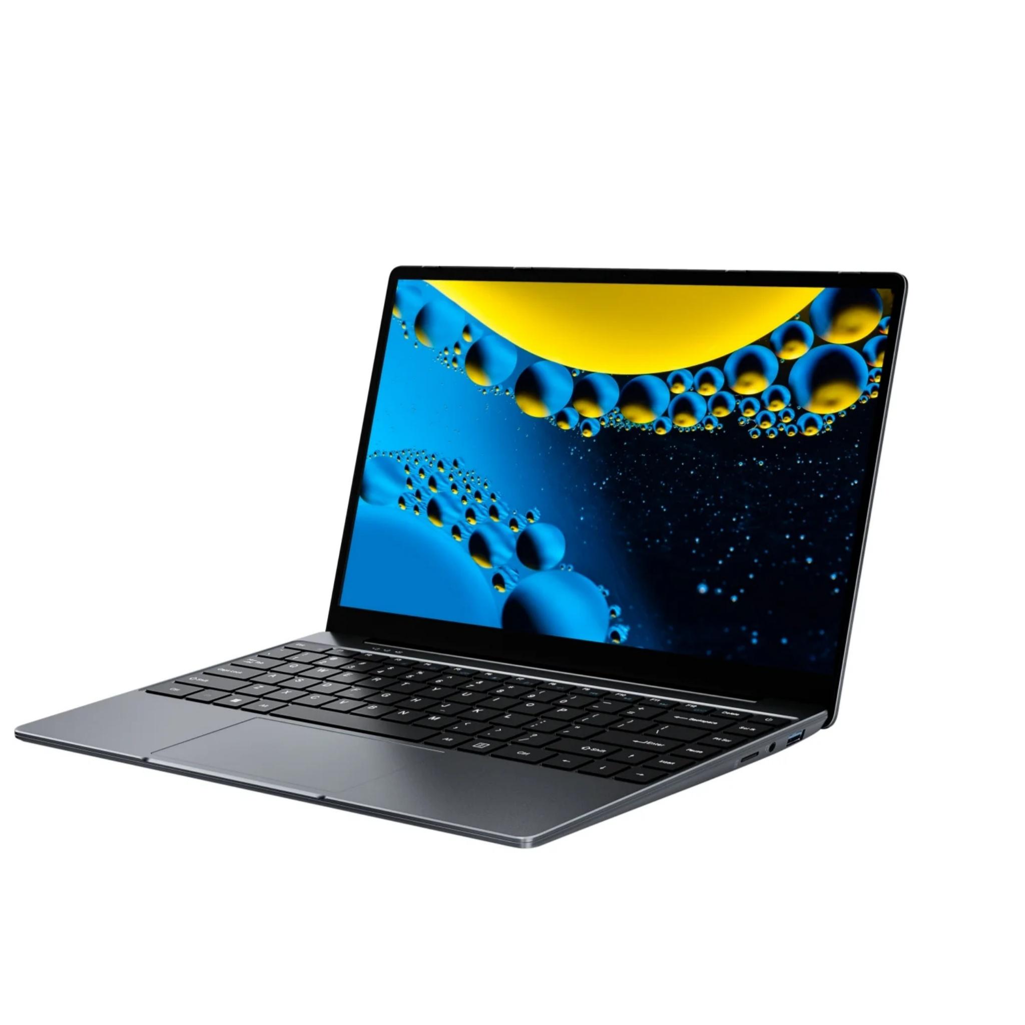 CHUWI CoreBook i3 Laptop - 14" i3-10100Y 8GB 256GB Windows 11 ultraleicht - Grau