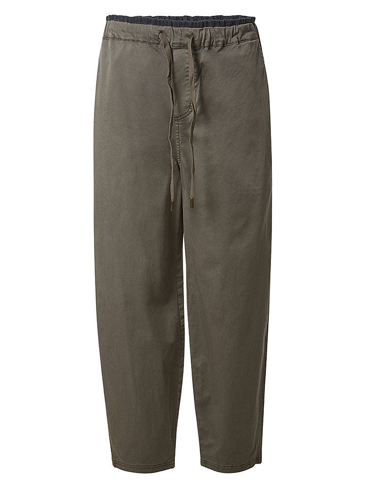 Timezone Hose "Lou" in Khaki - S