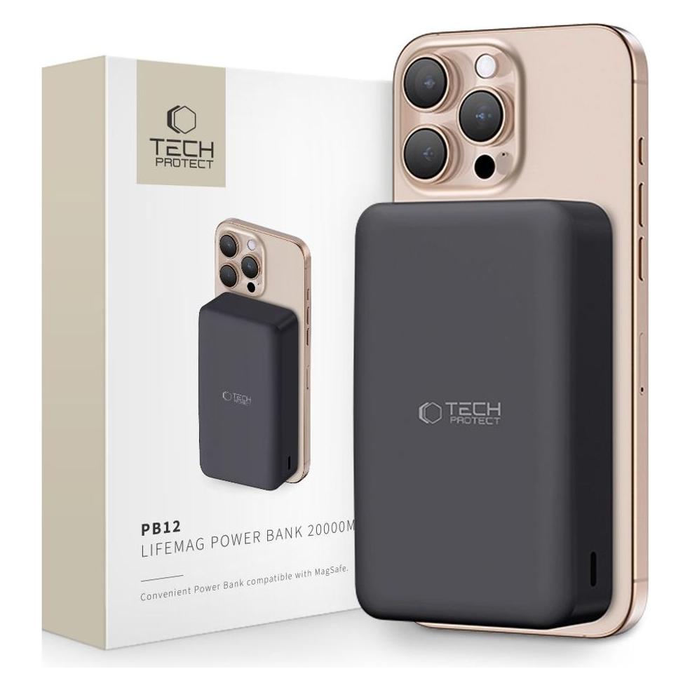 Tech-Protect PB12 LifeMag (20000 mAh, 15 W) (26646-0)